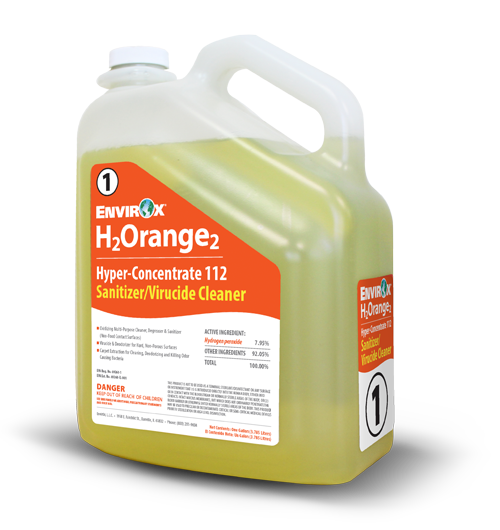 Envirox H2Orange2 Hyper-Concentrate 112, 1 gal., 2/Case