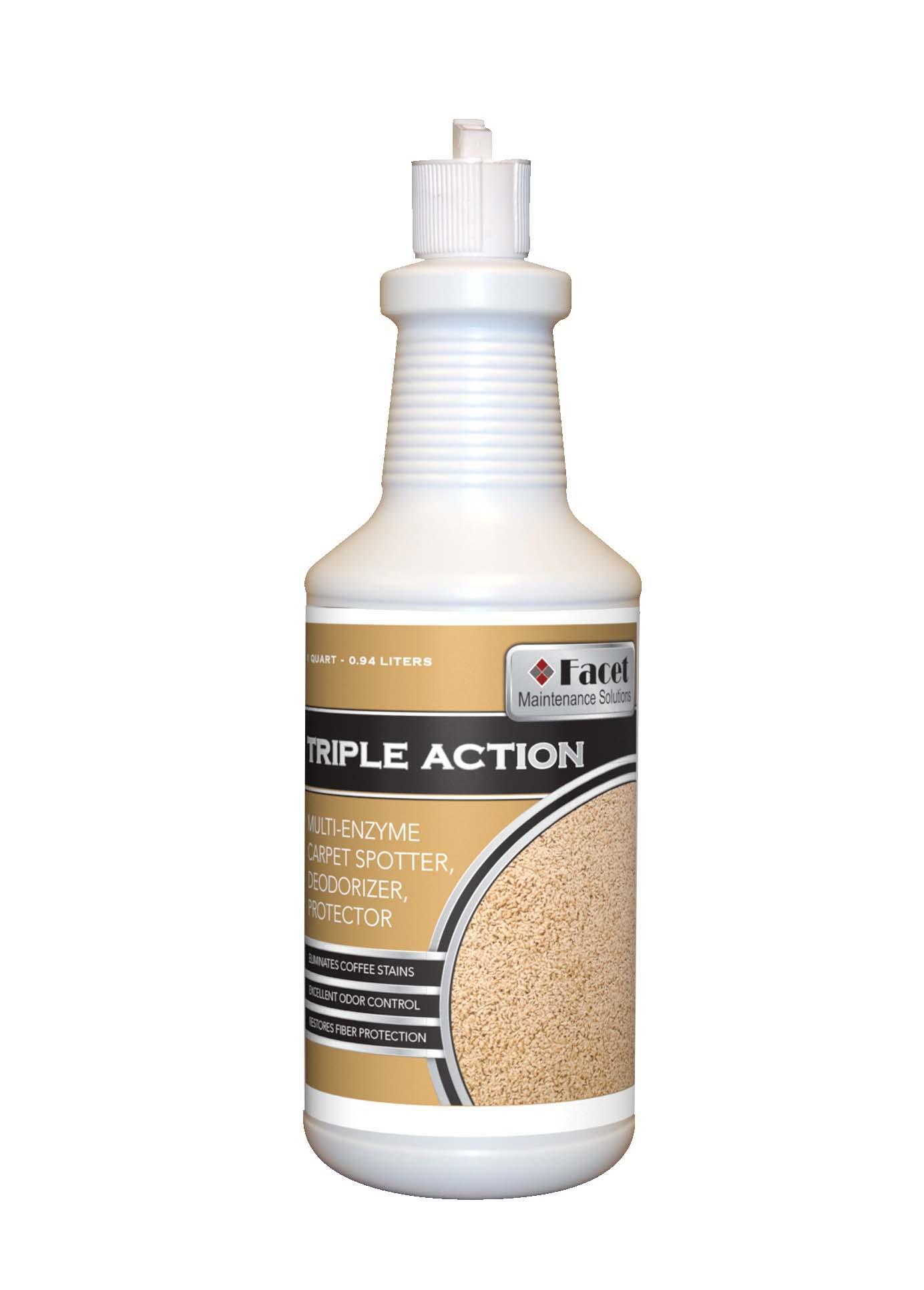 Facet Triple Action Carpet Spotter and Odor Counteractant, 32 oz (FAC30112)
