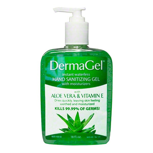 Inopak Inopak Dermagel Waterless Moisturizing Hand Sanitizer, 18 oz.- 16/Box ...