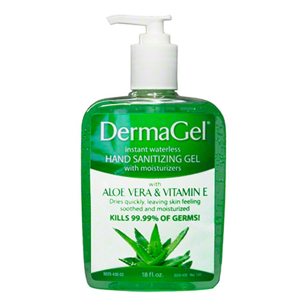 Inopak Inopak Dermagel Waterless Moisturizing Hand Sanitizer, 18 oz.- 16/Box ...