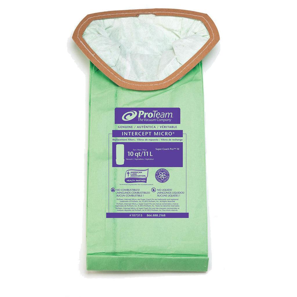 ProTeam 107313 Intercept Micro Filter Bags — Super Coach Pro 10, GoFit