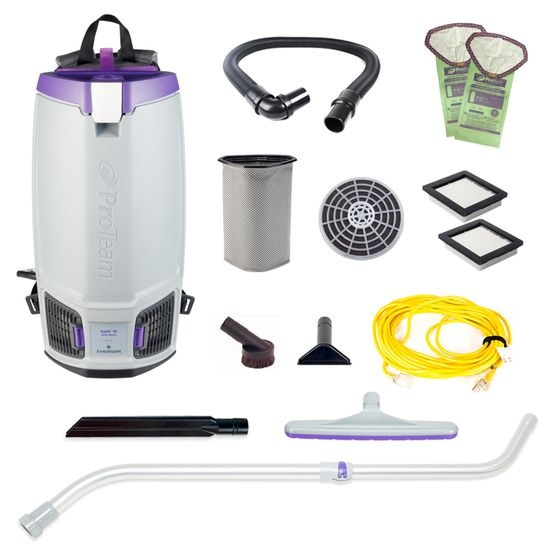 ProTeam 107688 GoFit 10, 10 qt. Backpack Vacuum w/ Xover Multi-Surface