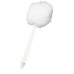 Triple-S Impact 204 Toilet Bowl Mop, White, 4.5" Head