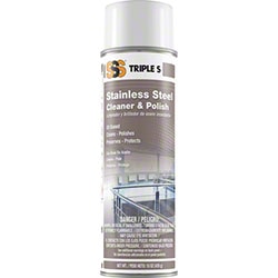 SSS Stainless Steel Cleaner & Polish, 15 Oz.