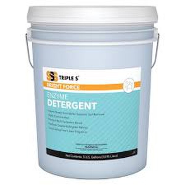 SSS Bright Force Enzyme Liquid Detergent, 5 gal. | Carmens Distribution ...