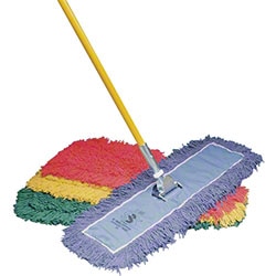 Triple-S Endless Twist Quick-Change Dust Mop, 24", Blue