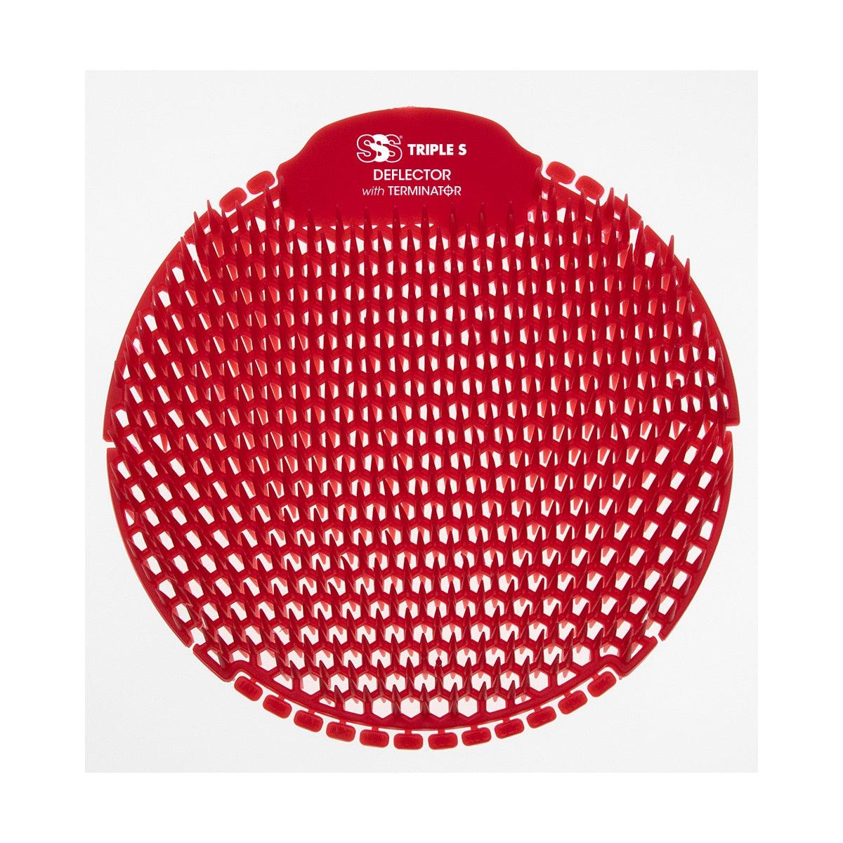 SSS Deflector Urinal Screen with Terminator Technology, 30/Case, Fores